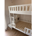 Spielbett mit Treppe München modernes Design